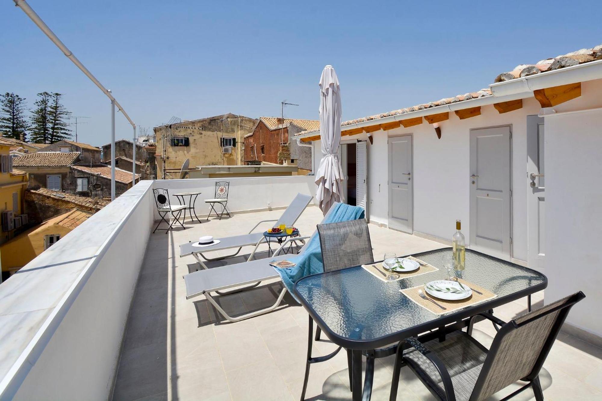 Corfu Town West Apartment Екстериор снимка